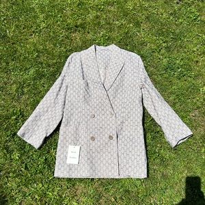 ACNE STUDIOS JACQUARD BLAZER JACKET